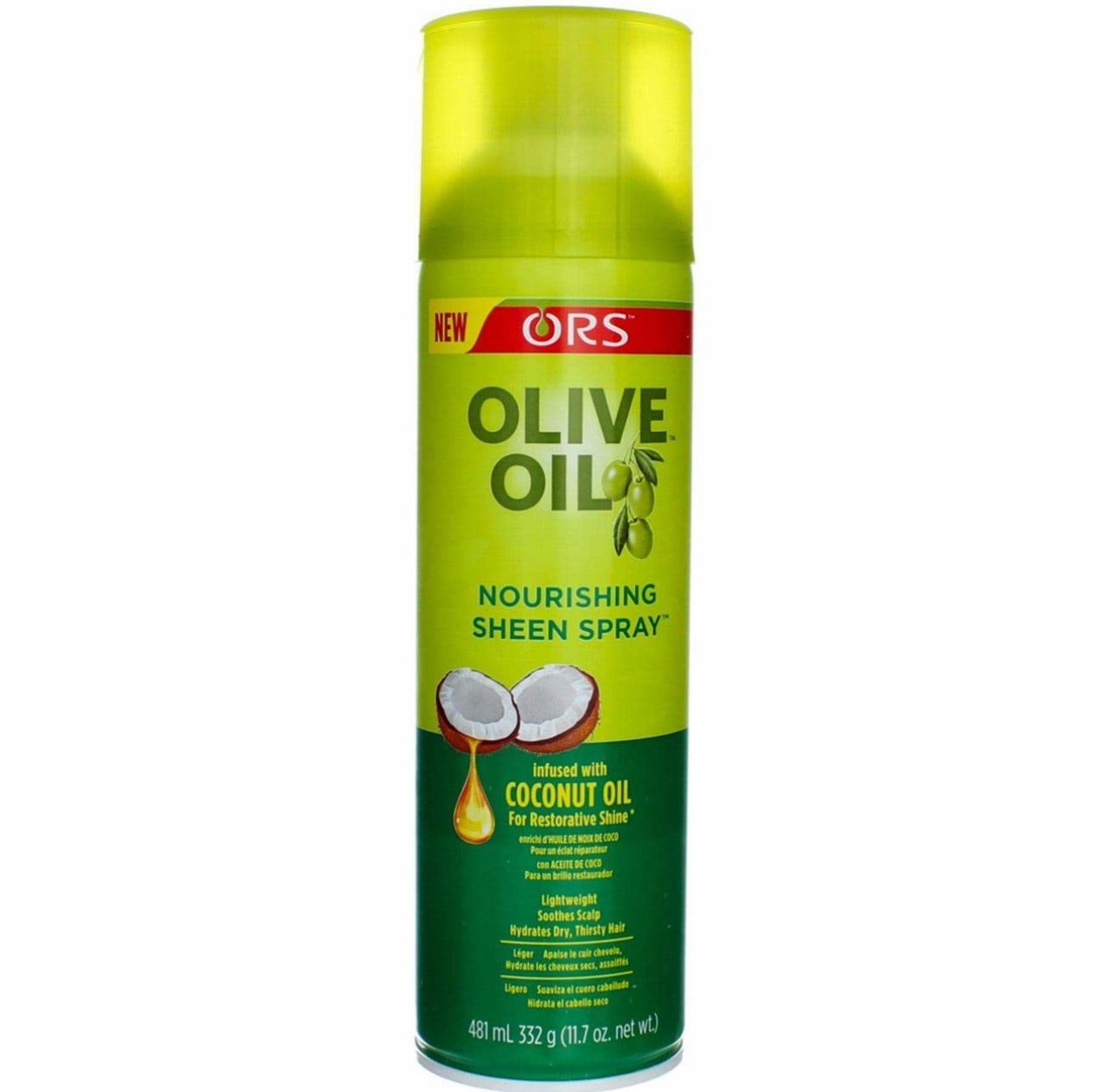 ORS Olive Oil Nourishing Sheen Spray — Coconut — 11.7 oz