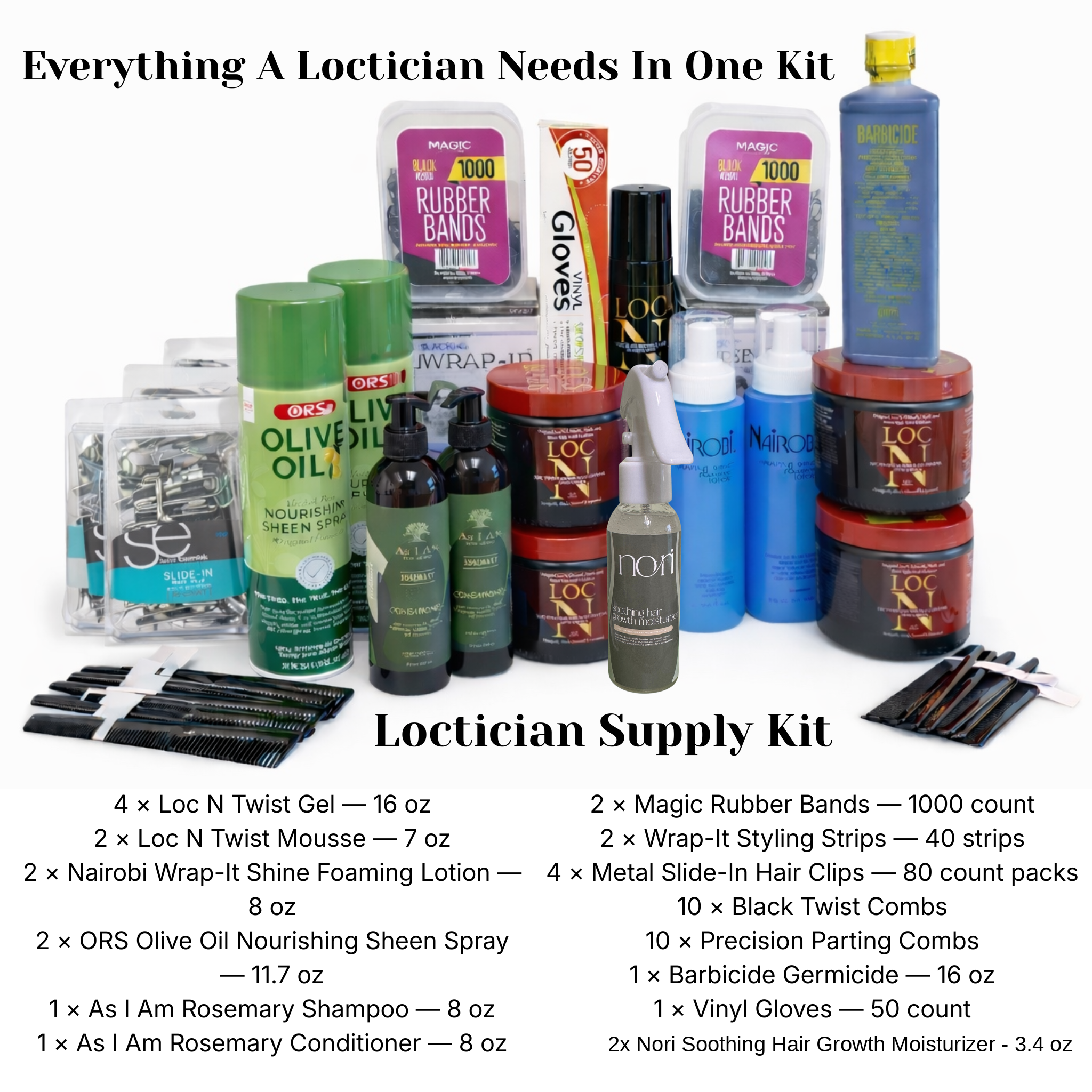Loctician Pro Supply Kit